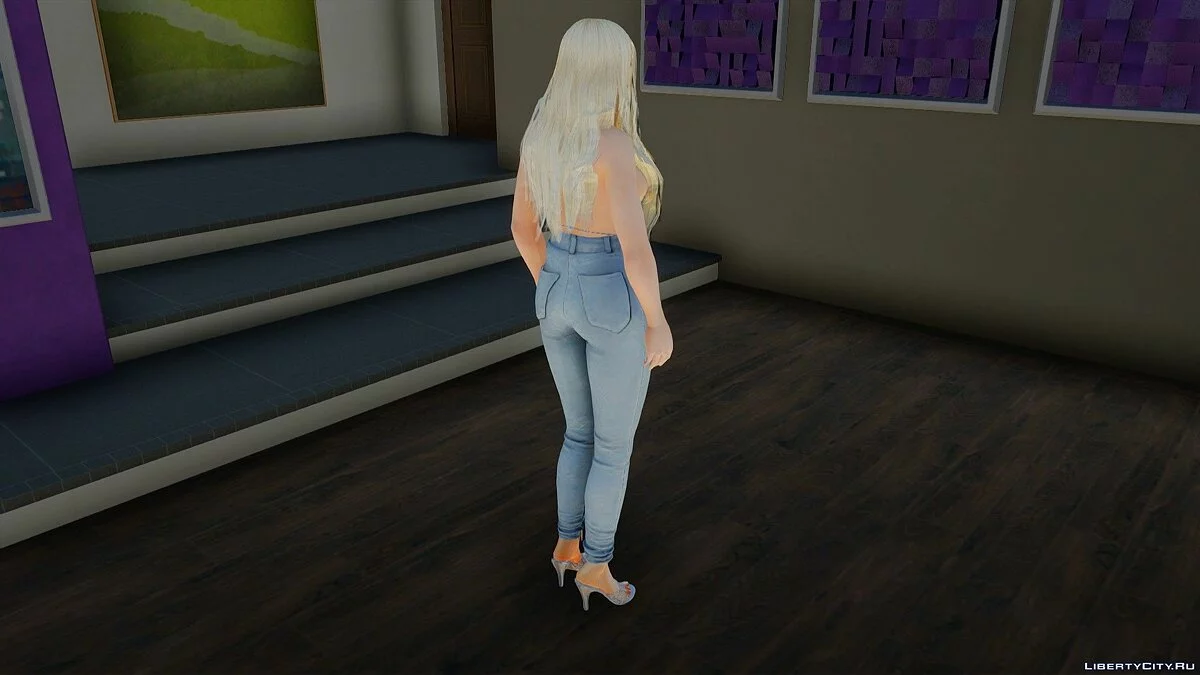 Хелена Дуглас у повсякденному одязі v31 / GTA San Andreas