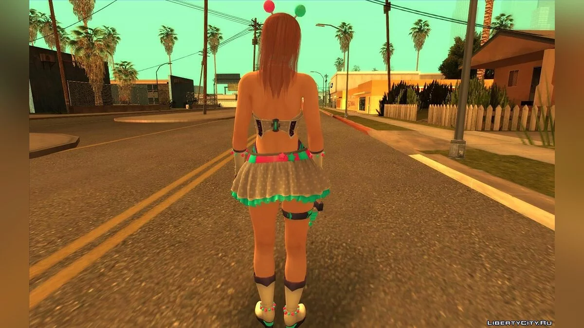 Хонока - серце прибульця / GTA San Andreas