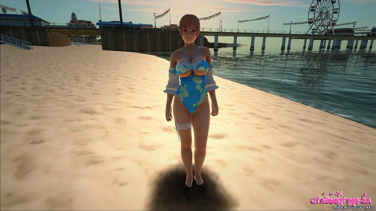 Honoka in a Bikini / GTA San Andreas
