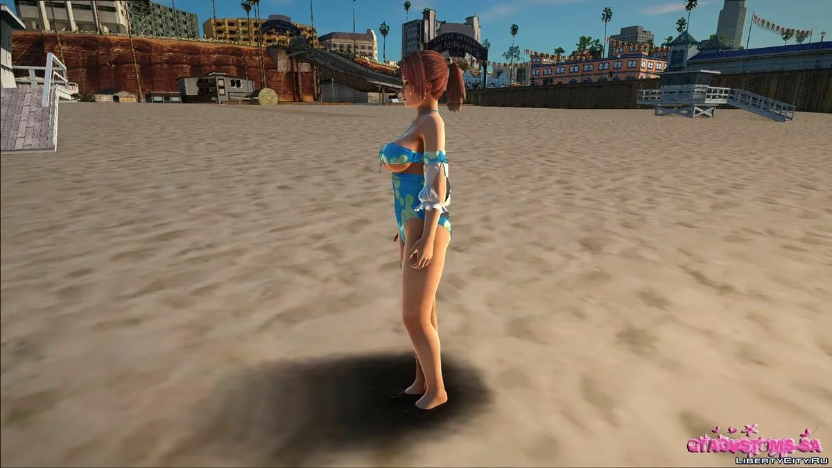 Honoka in a Bikini / GTA San Andreas