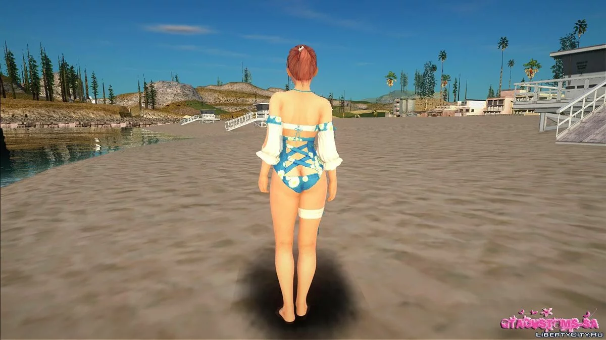 Honoka in a Bikini / GTA San Andreas