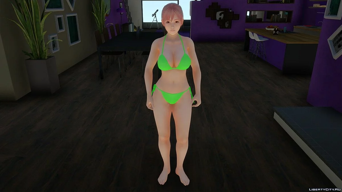 Honoka in Bikini / GTA San Andreas