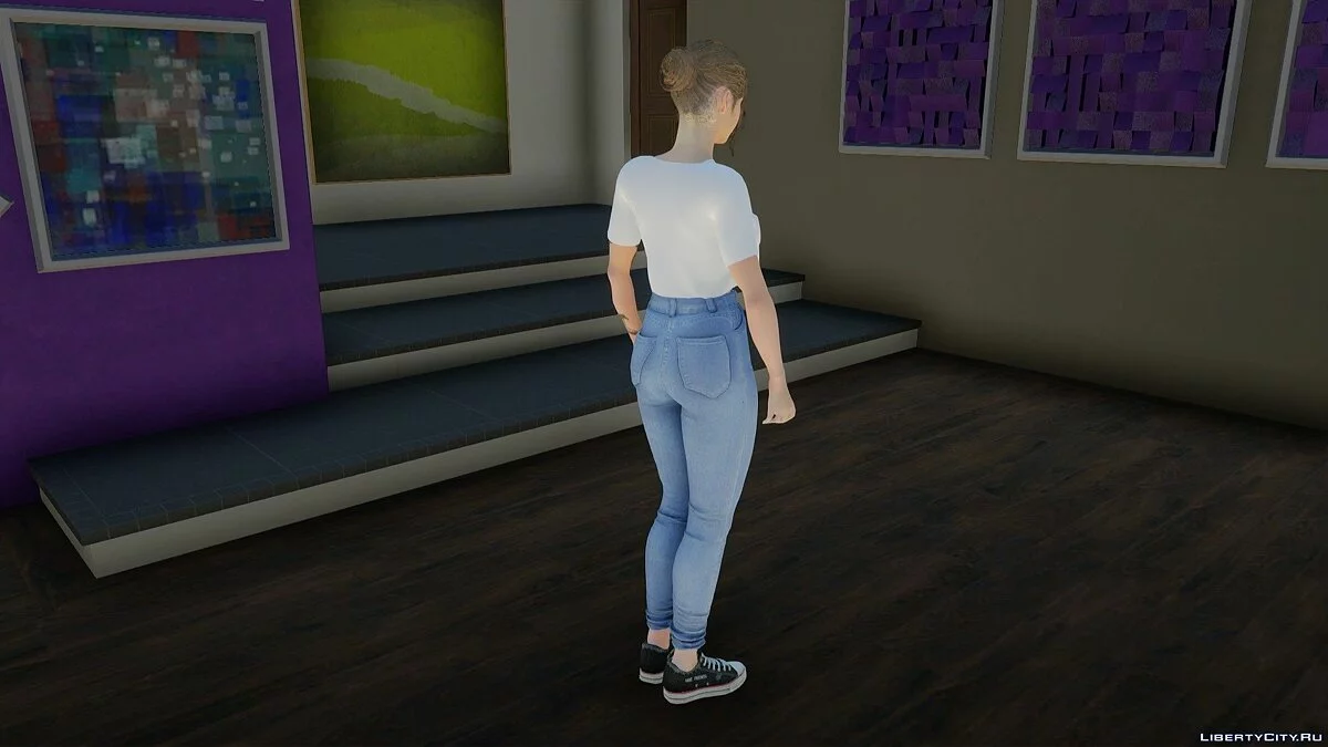 Claire Redfield en ropa casual / GTA San Andreas