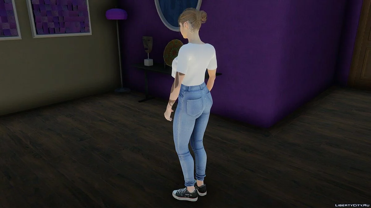 Claire Redfield en ropa casual / GTA San Andreas