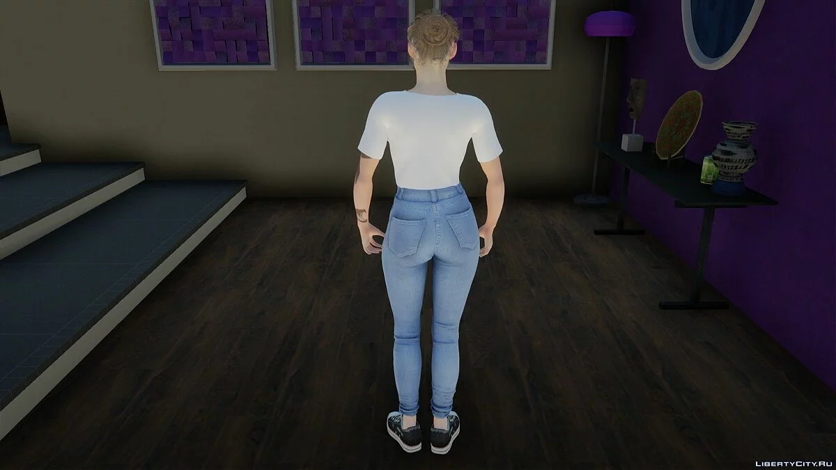 Claire Redfield en ropa casual / GTA San Andreas