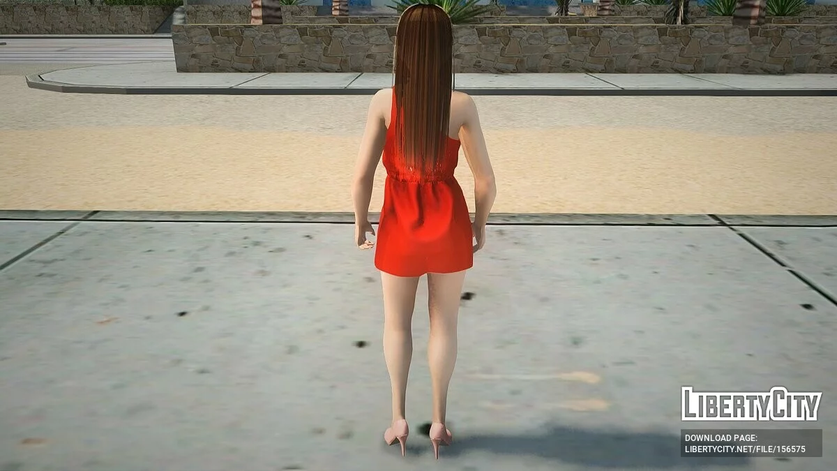 Lei-Fang in casual clothes v3 / GTA San Andreas