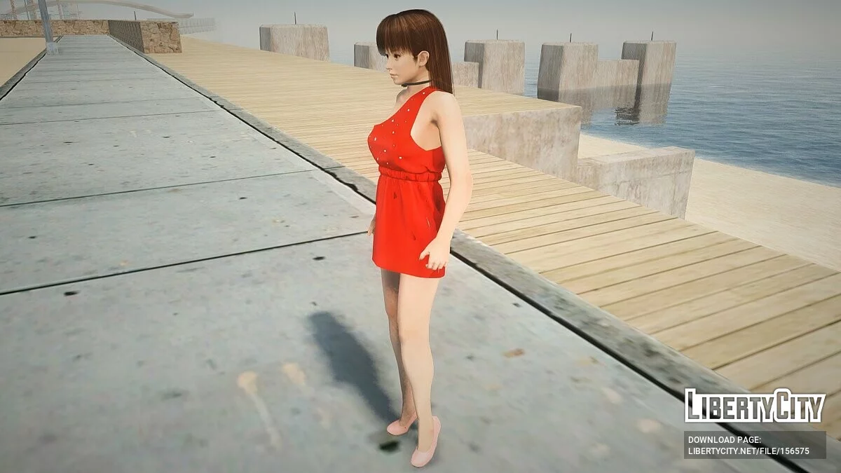 Lei-Fang in casual clothes v3 / GTA San Andreas