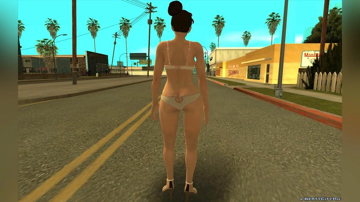 Май Ширануї в бікіні / GTA San Andreas