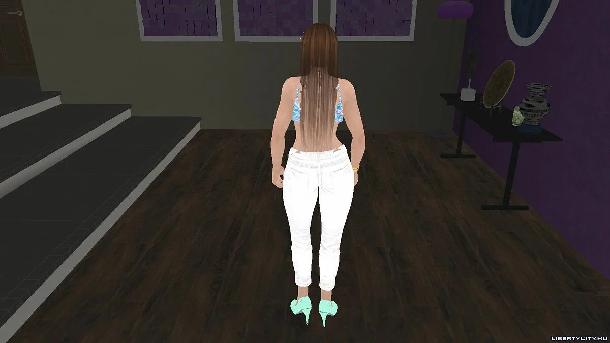 Mai Shiranui in Casual Wear v7 / GTA San Andreas