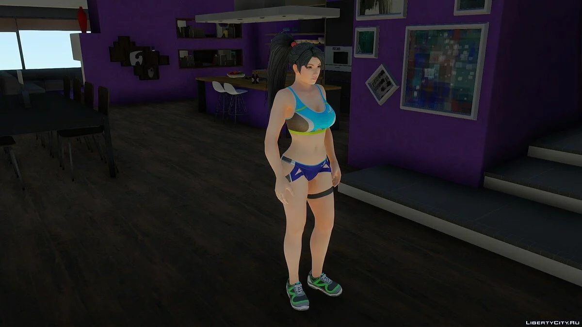 Momiji en ropa deportiva / GTA San Andreas