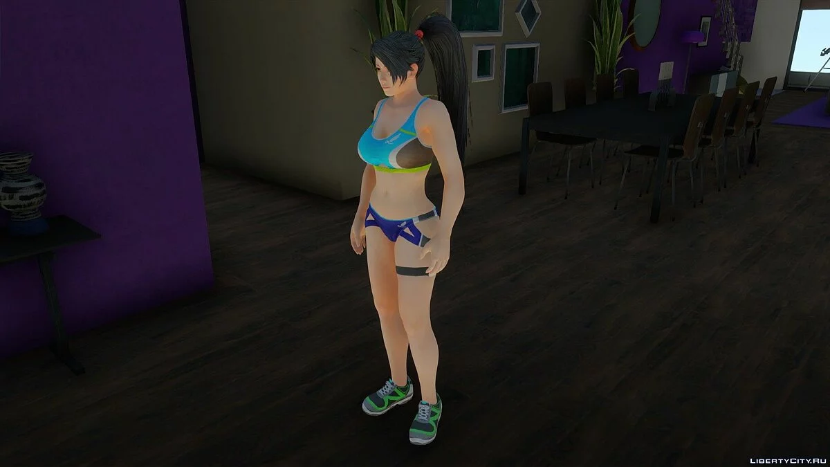 Momiji en ropa deportiva / GTA San Andreas