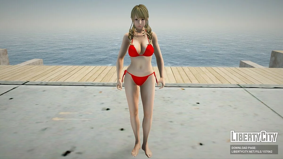 Monica dalam bikini / GTA San Andreas
