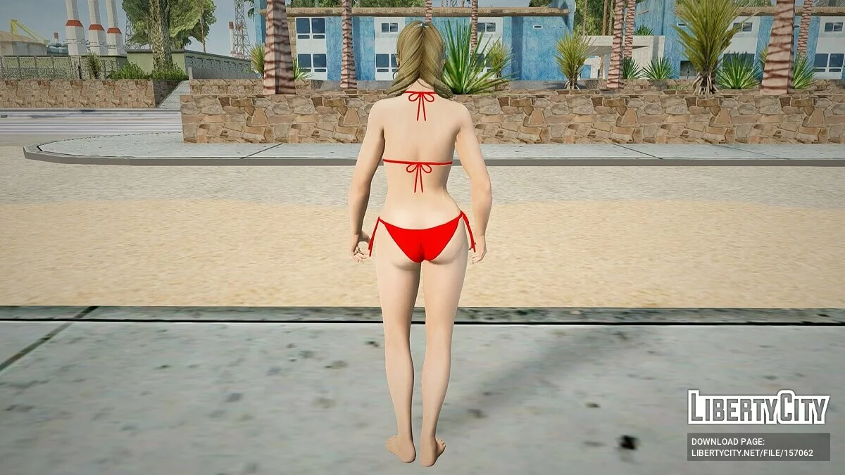 Monica dalam bikini / GTA San Andreas