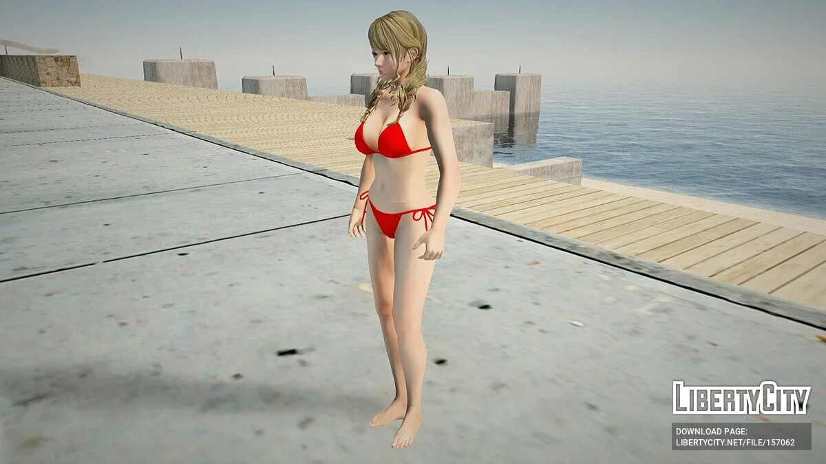 Monica dalam bikini / GTA San Andreas