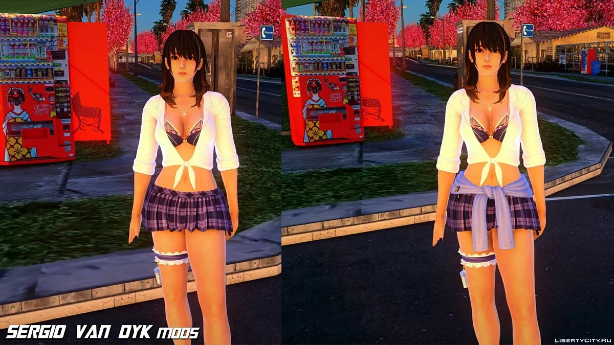 Нанамі - Час сутінків з Dead or Alive Xtreme Venus Vacation / GTA San Andreas