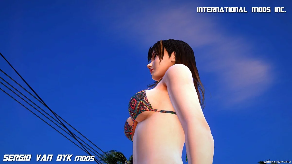 来自《死或生:极限度假》的比基尼南美 / GTA San Andreas