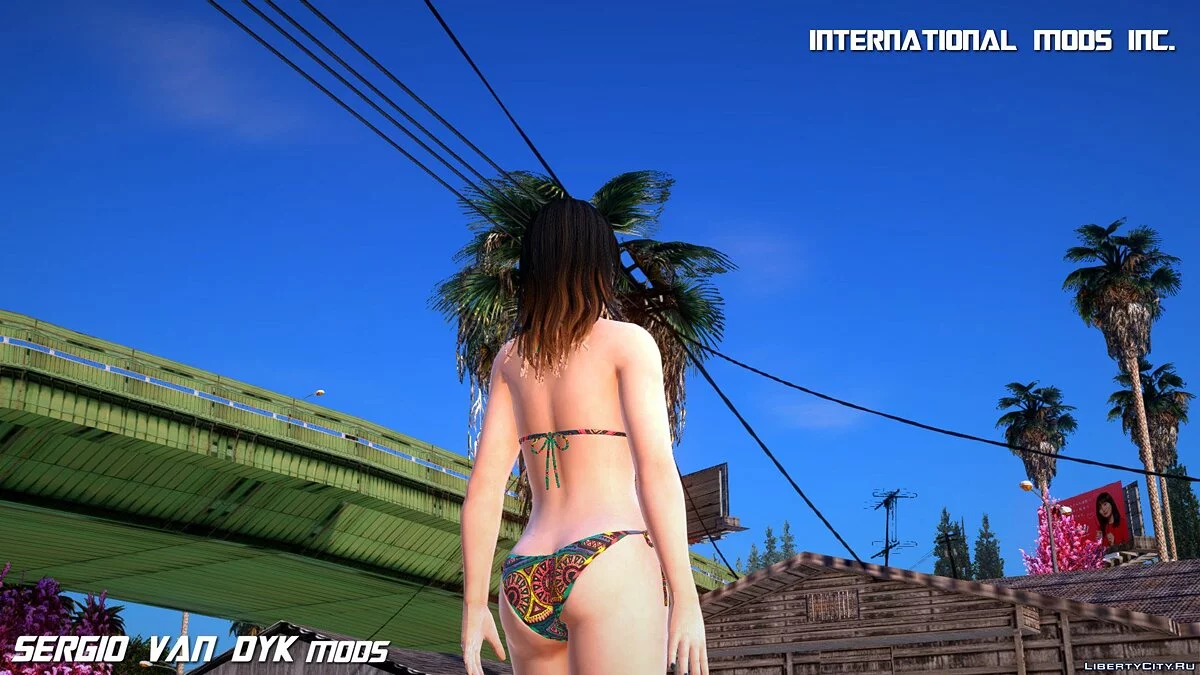 来自《死或生:极限度假》的比基尼南美 / GTA San Andreas