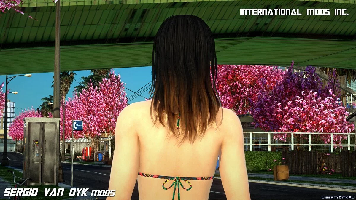 来自《死或生:极限度假》的比基尼南美 / GTA San Andreas