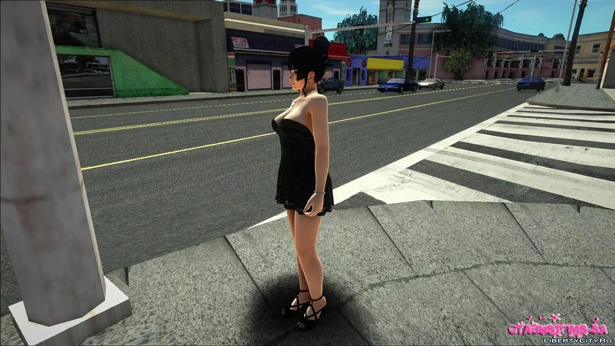 Нйотенгу в повсякденному одязі v1 / GTA San Andreas