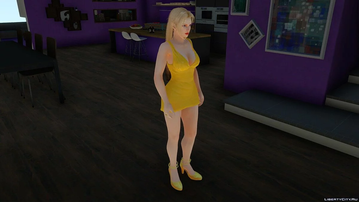 Rachel en vestido / GTA San Andreas