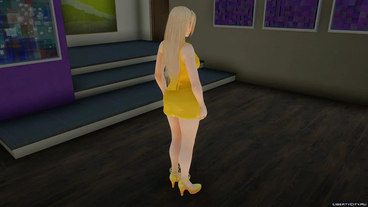 Rachel en vestido / GTA San Andreas