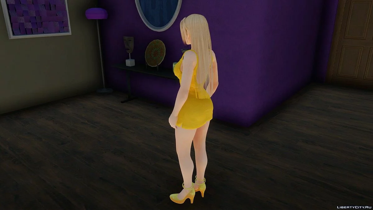 Rachel en vestido / GTA San Andreas