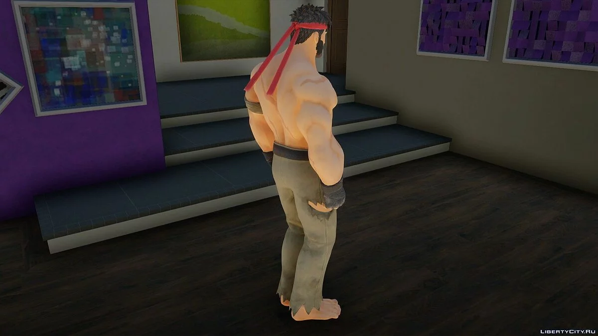 Рю з Street Fighter / GTA San Andreas