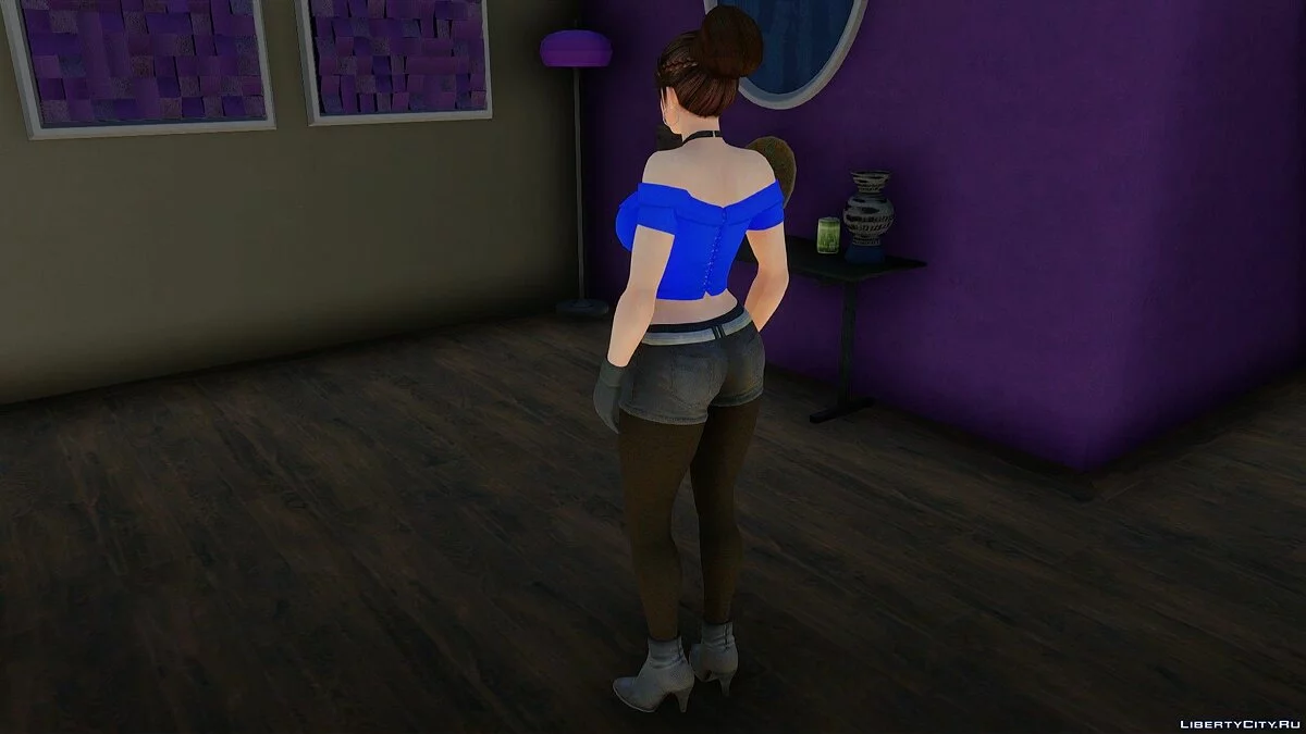 Sexy Kokoro in Casual Wear / GTA San Andreas