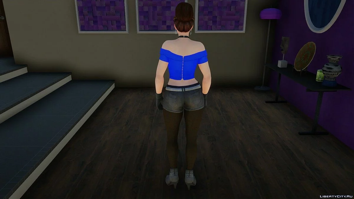 Sexy Kokoro in Casual Wear / GTA San Andreas