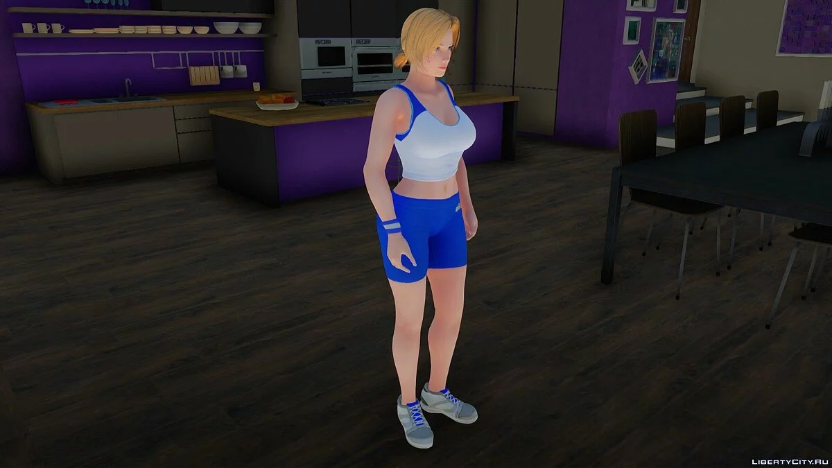 Tina Armstrong em traje esportivo / GTA San Andreas