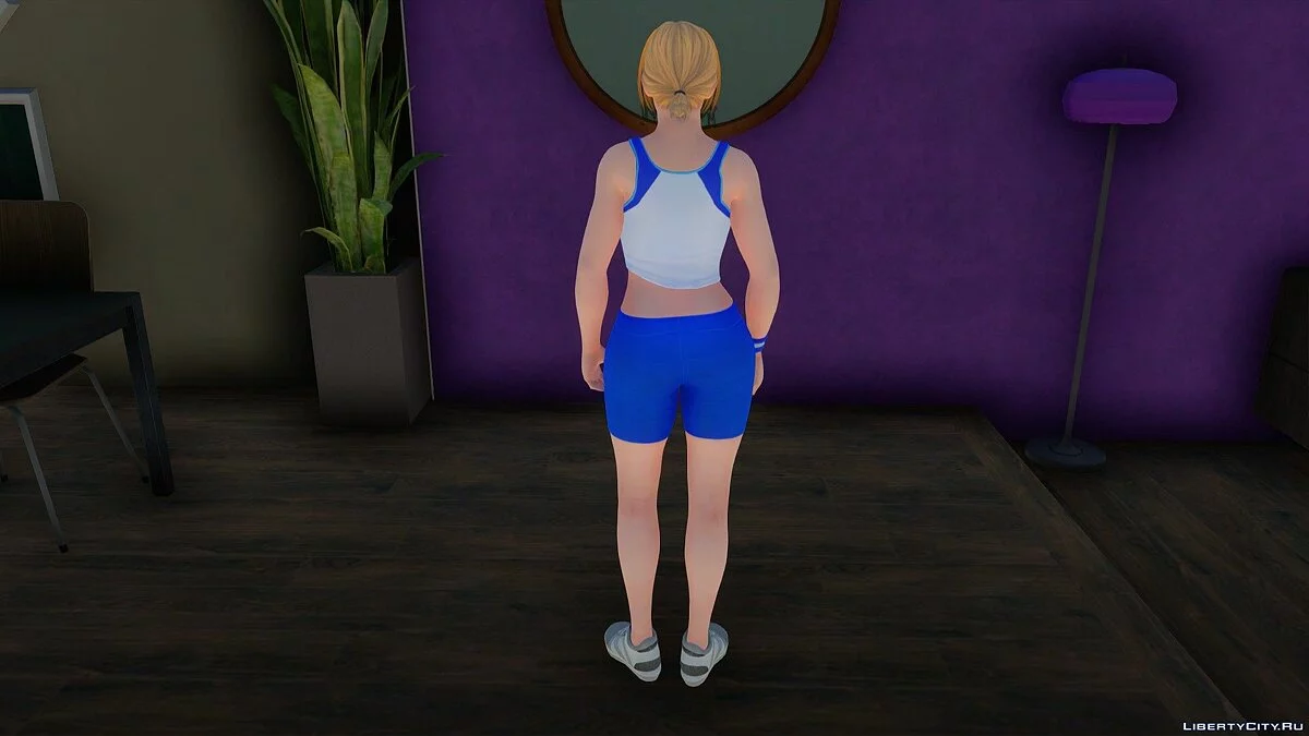 Tina Armstrong em traje esportivo / GTA San Andreas