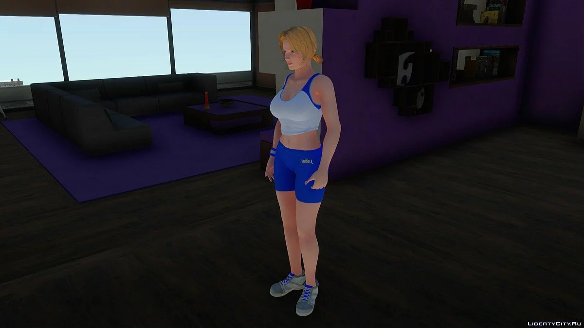 Tina Armstrong em traje esportivo / GTA San Andreas