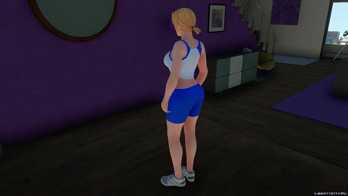 Tina Armstrong em traje esportivo / GTA San Andreas
