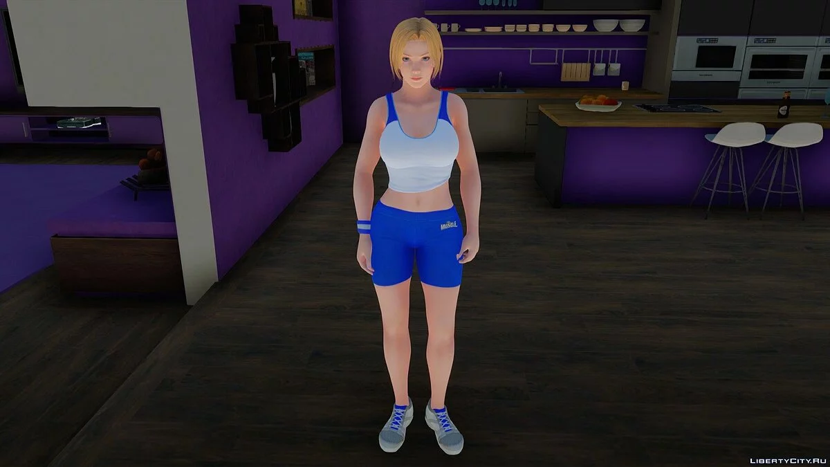 Tina Armstrong em traje esportivo / GTA San Andreas