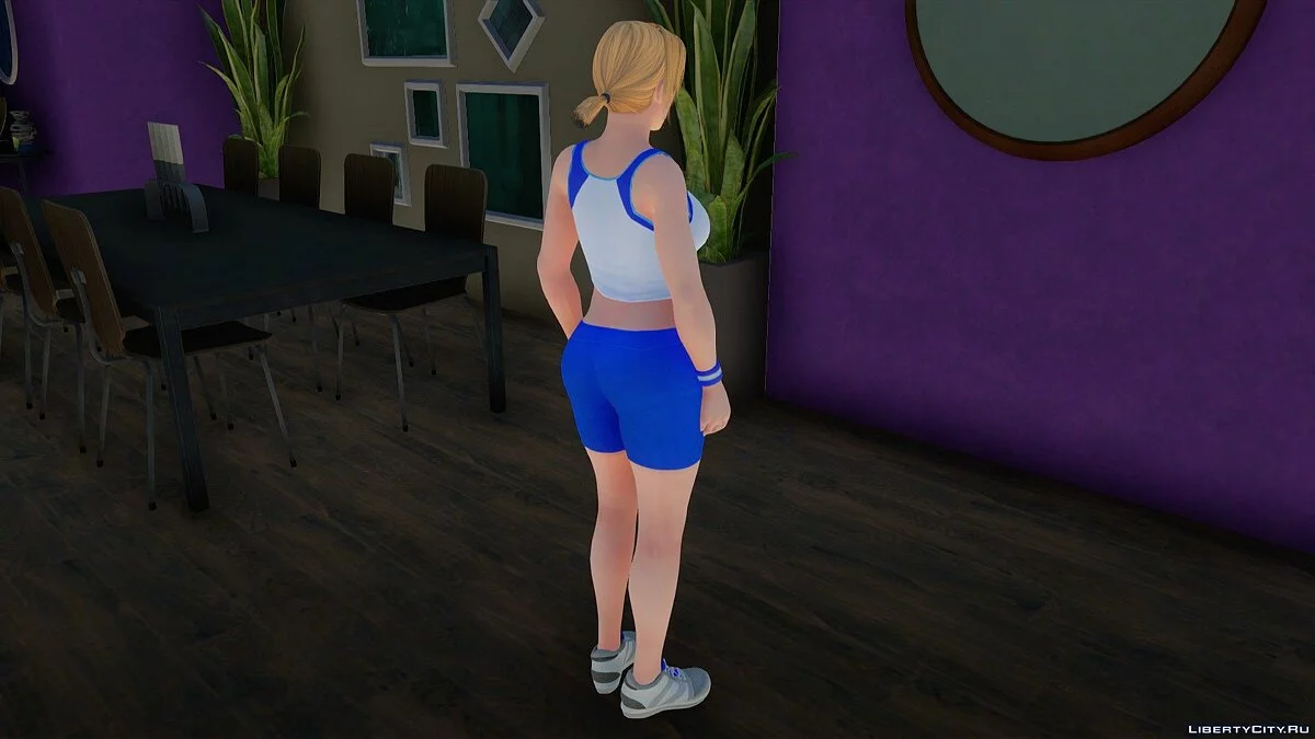 Tina Armstrong em traje esportivo / GTA San Andreas