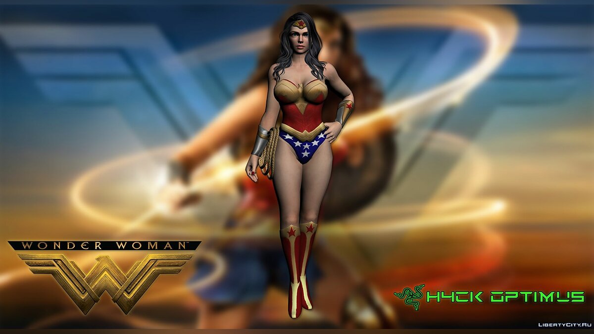 Download Wonder Woman for GTA San Andreas