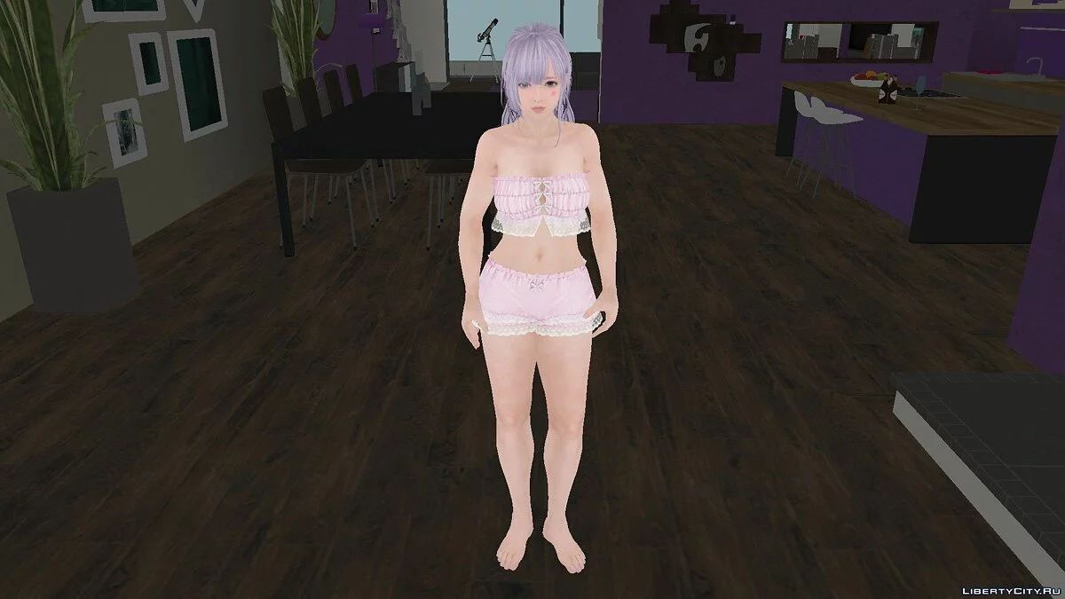 Фиона в пляжной одежде из Dead or Alive Xtreme Venus Vacation / GTA San Andreas