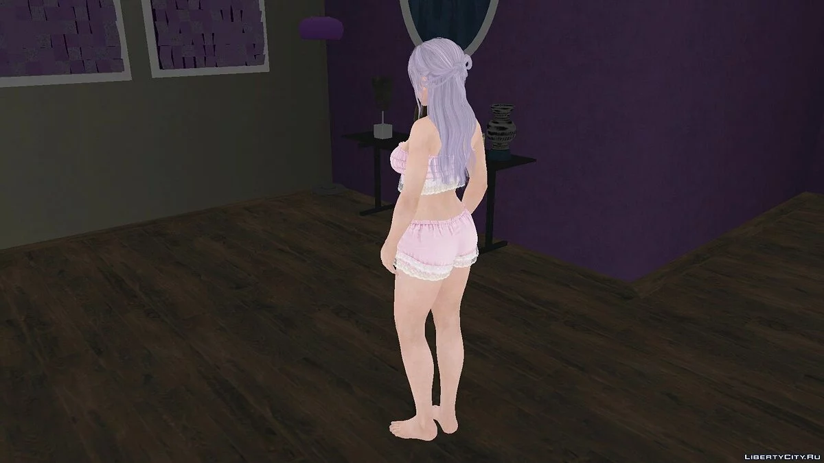 Фиона в пляжной одежде из Dead or Alive Xtreme Venus Vacation / GTA San Andreas