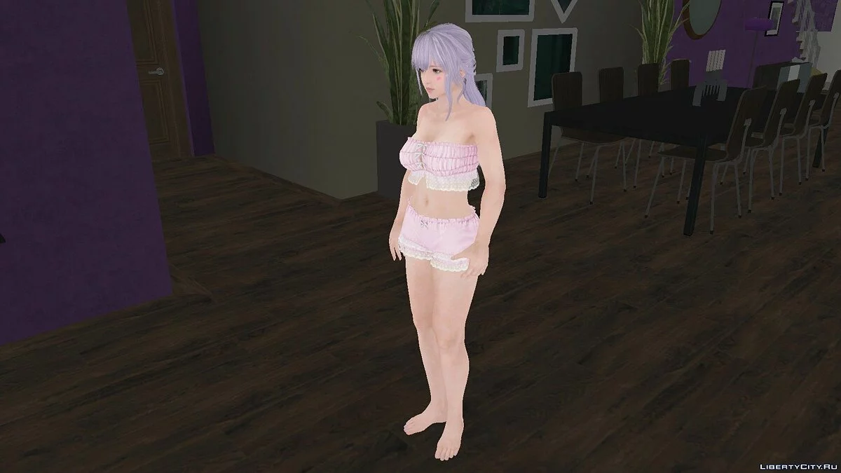 Фиона в пляжной одежде из Dead or Alive Xtreme Venus Vacation / GTA San Andreas