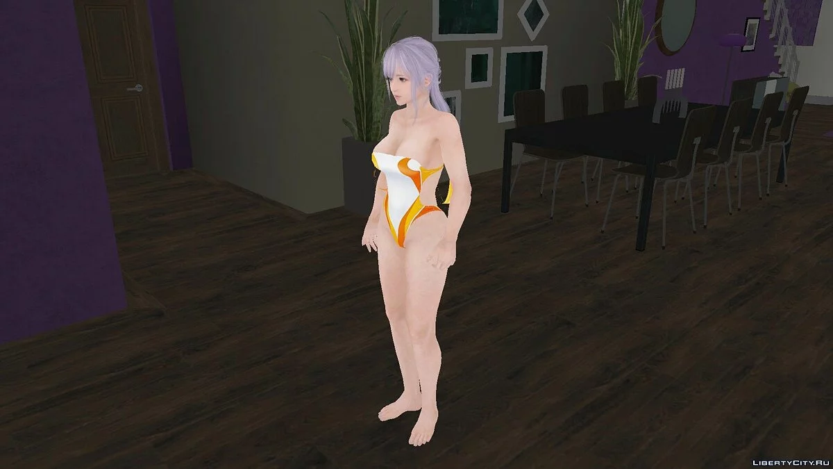 Fiona dengan Baju Renang One-Piece / GTA San Andreas