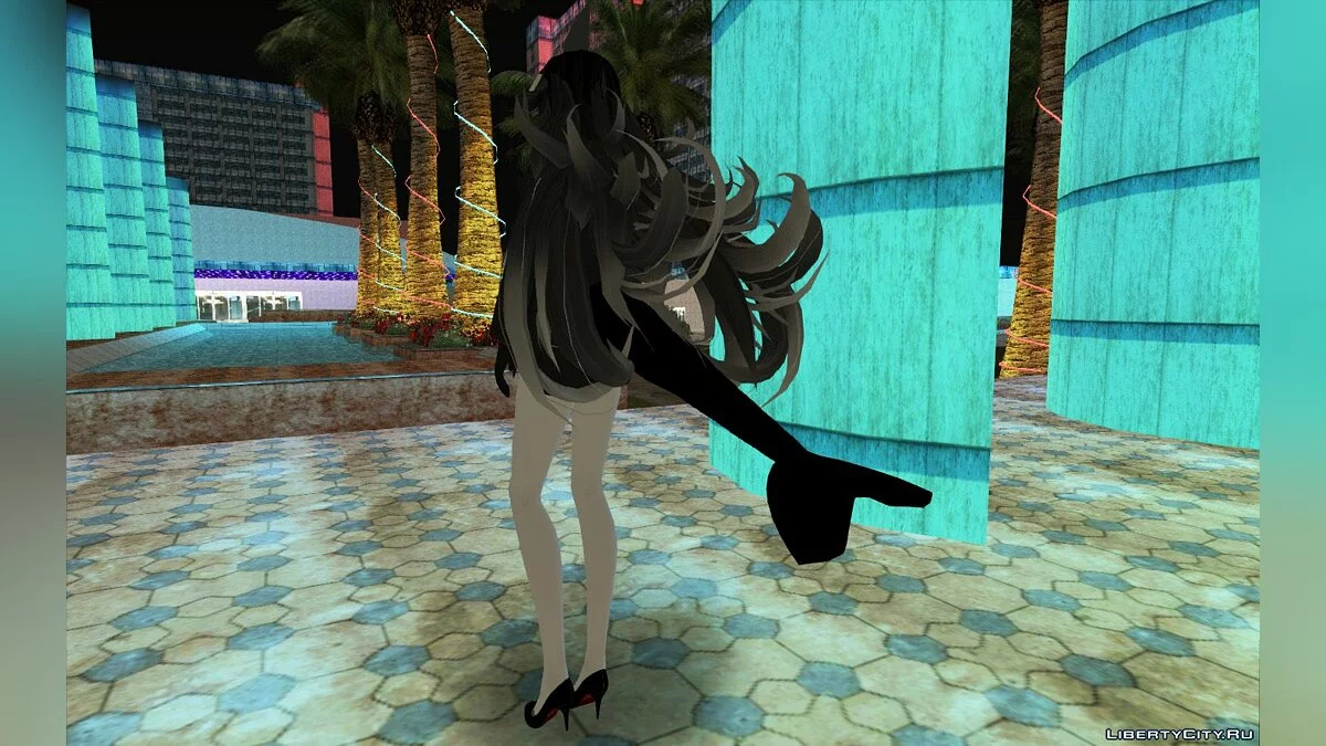 GTA San Okegom 皮肤 IDATE FEM (MMD) / GTA San Andreas