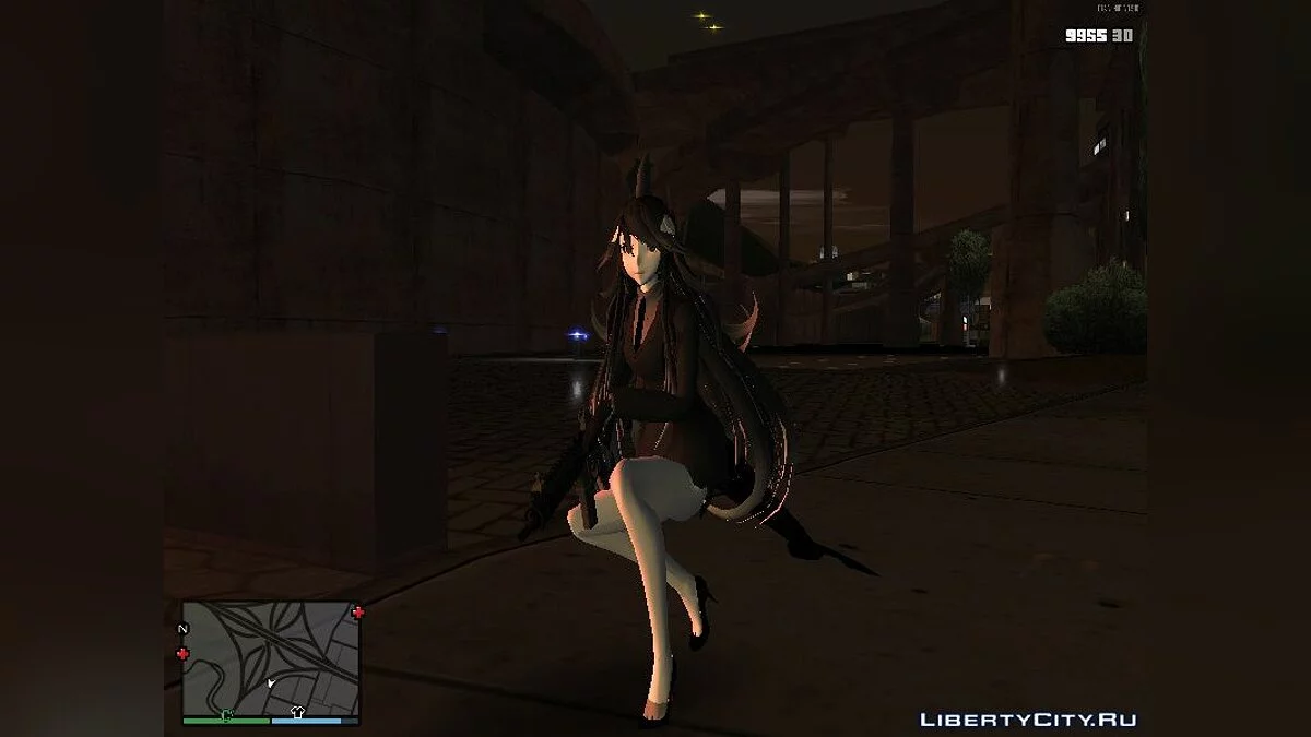 GTA San Okegom 皮肤 IDATE FEM (MMD) / GTA San Andreas