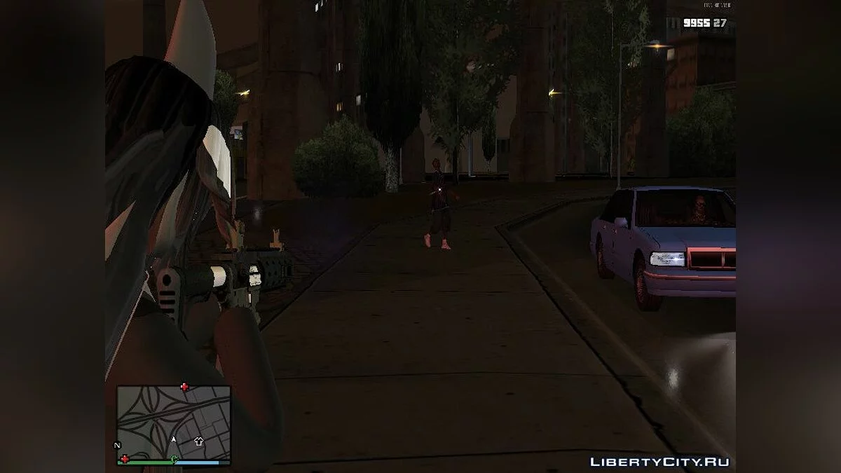 GTA San Okegom 皮肤 IDATE FEM (MMD) / GTA San Andreas