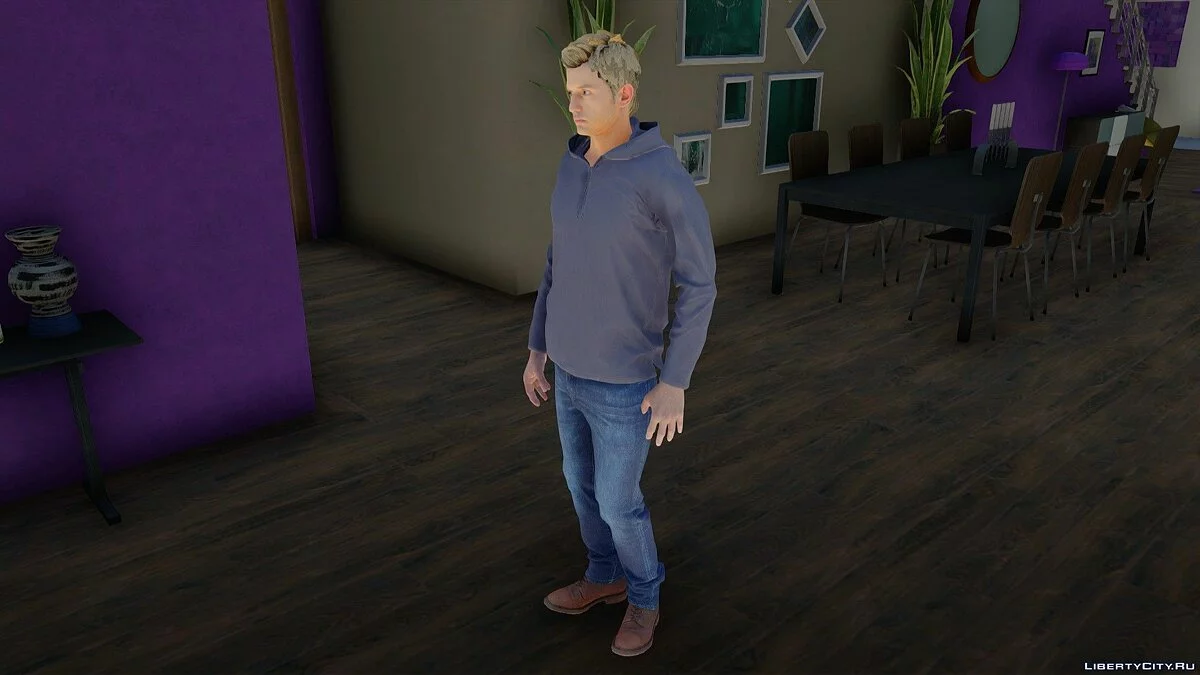 Ethan Winters 2021 de Resident Evil 8 : Village / GTA San Andreas