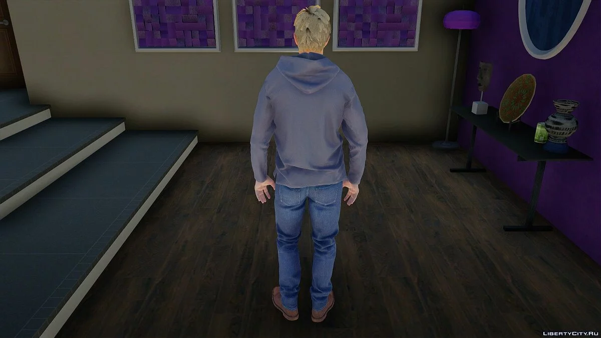 Ethan Winters 2021 de Resident Evil 8 : Village / GTA San Andreas