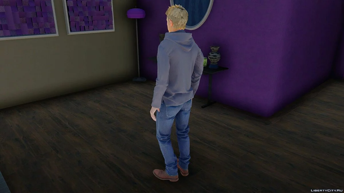 Ethan Winters 2021 de Resident Evil 8 : Village / GTA San Andreas