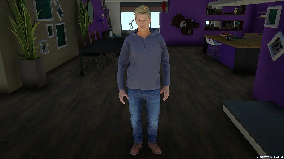 Ethan Winters 2021 de Resident Evil 8 : Village / GTA San Andreas