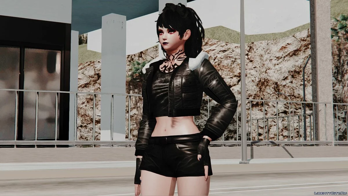 Еліза Гот з Tekken 7 / GTA San Andreas