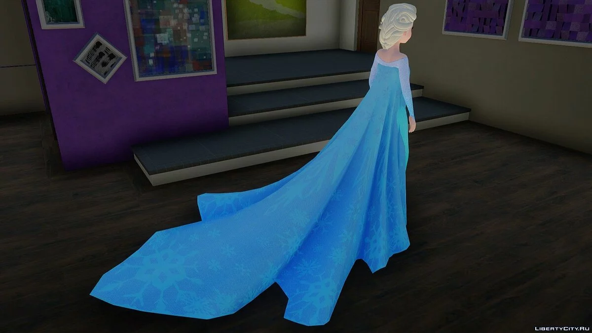 Elsa aus Frozen / GTA San Andreas