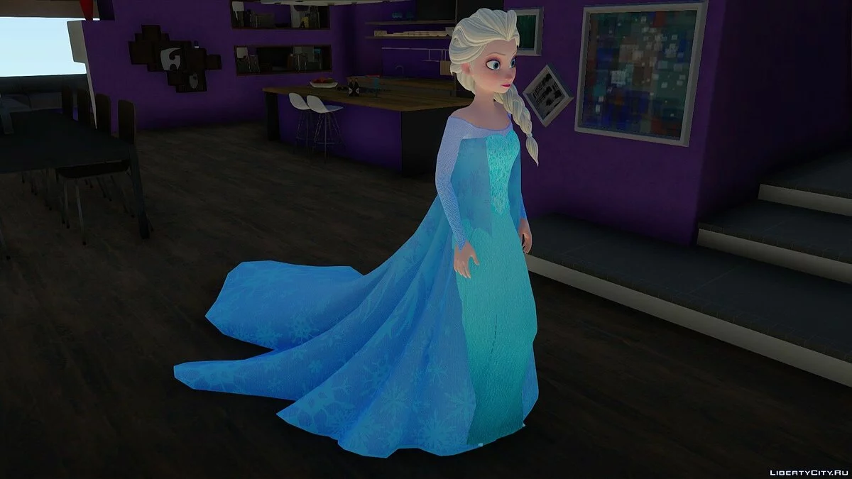 Elsa aus Frozen / GTA San Andreas